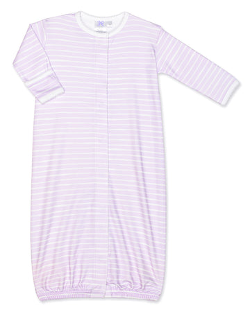 Lilac Stripe Converter Gown