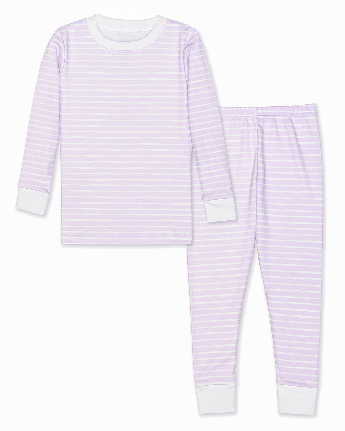 Lilac Stripe Pajama Set