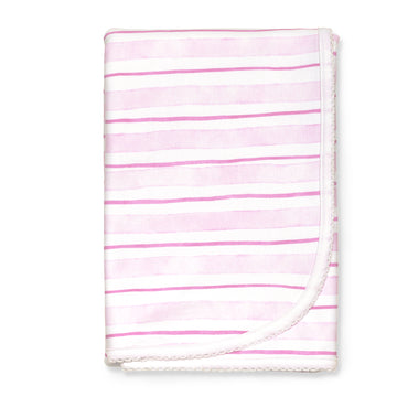 Pink Stripe Blanket