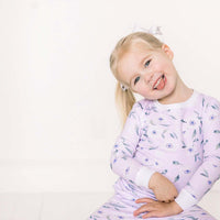 White Poppy Pajama Set