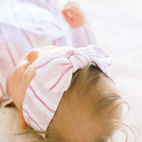 Pink Stripe Headband