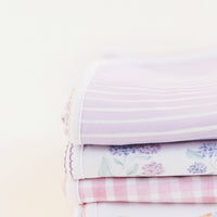 pima cotton baby blankets with watercolor prints