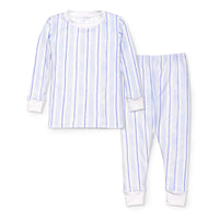 Blue Stripe Pajama Set